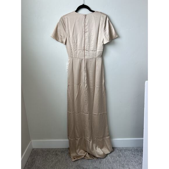 Show Me Your Mumu Rome Twist Bridesmaid Wedding, Dress Champagne Luxe NWT$198 XS - Picture 3 of 6